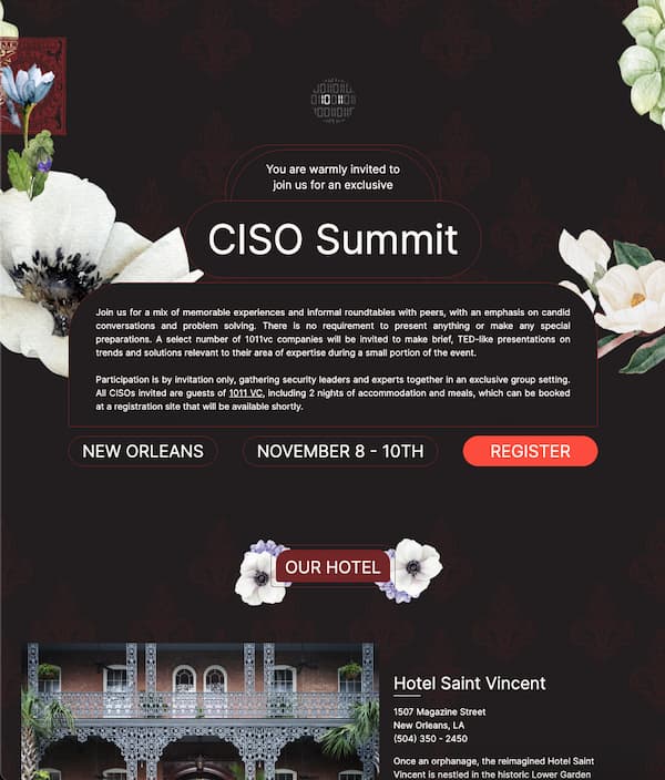 1011vc CISO Summit