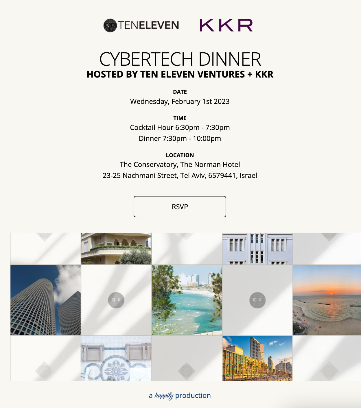 1011 Cybertech Dinner