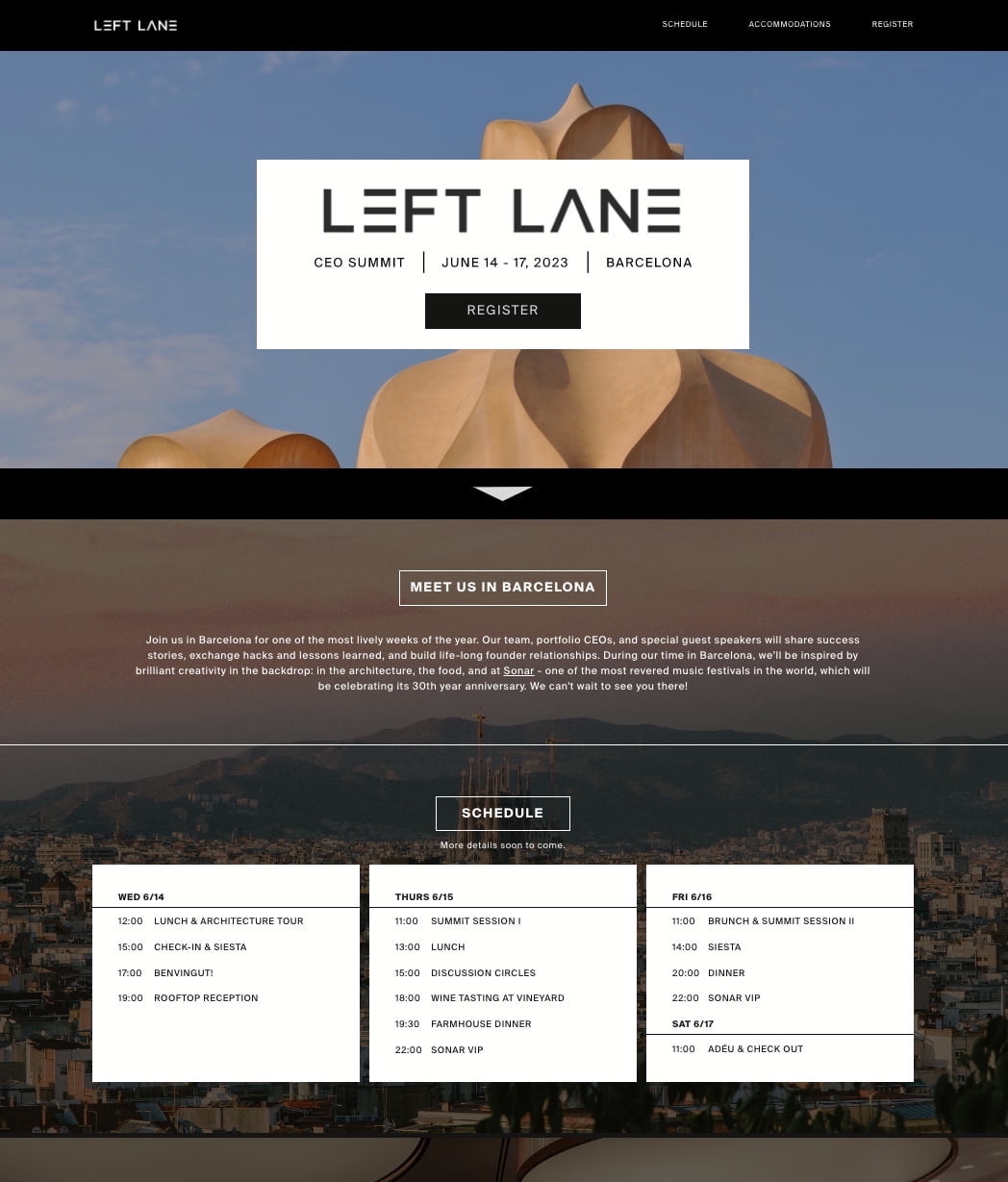 Left Lane CEO Summit 23