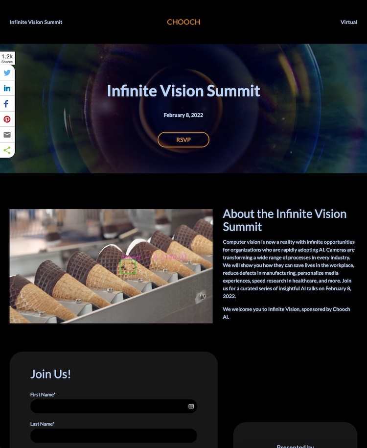 Infinite Vision Summit